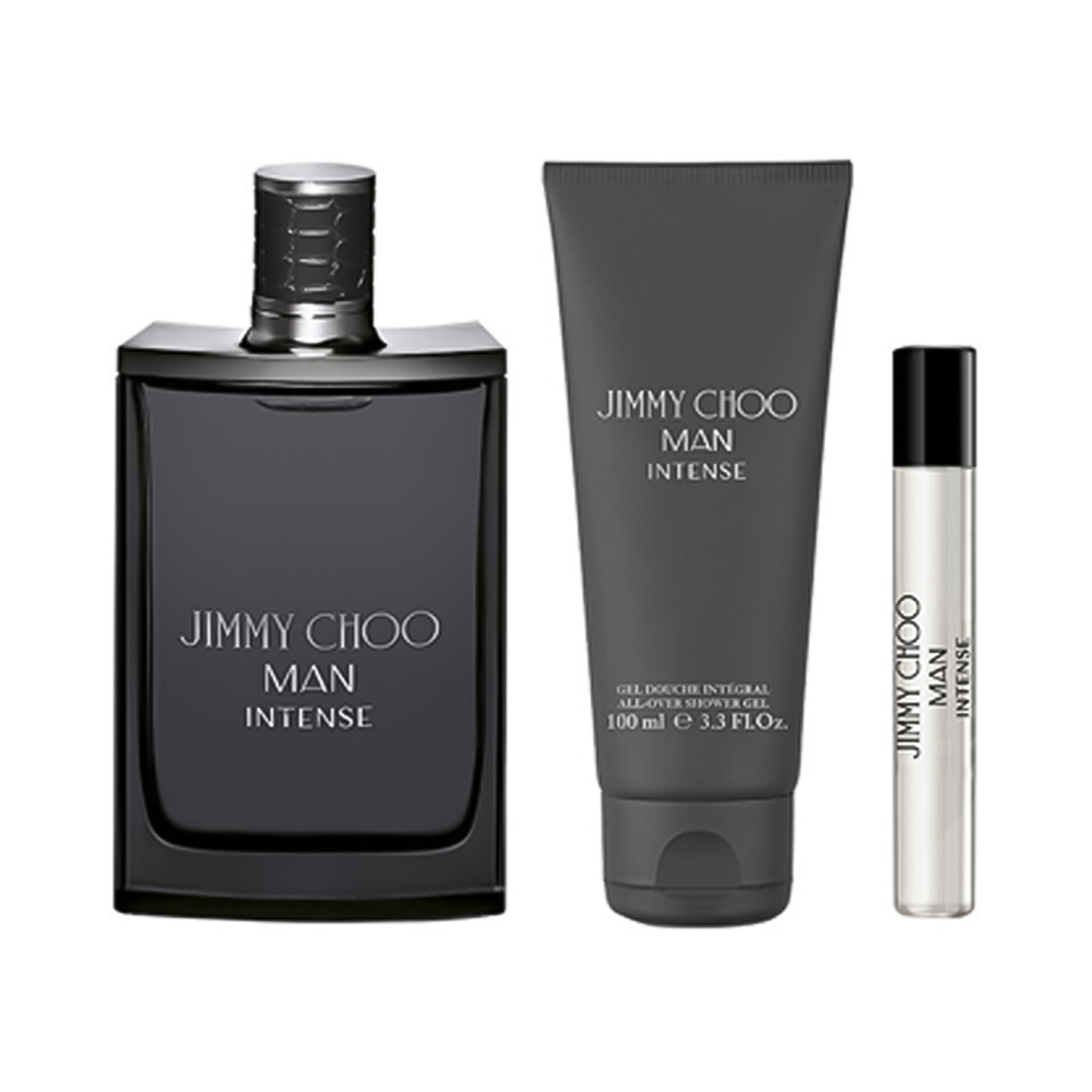 Jimmy Choo Man Intense Eau De Toilette Set 3 Piese Bărbați Parfum