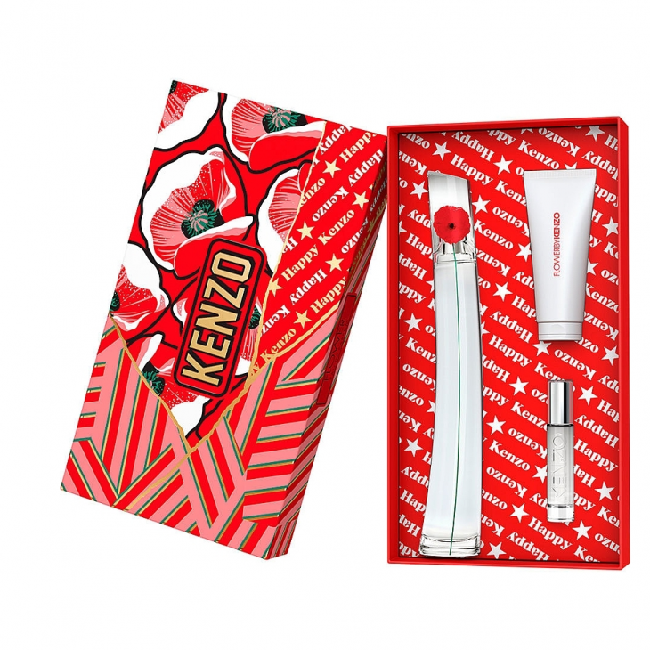 Kenzo Flower by Kenzo La Récolte Parisienne Apă de Parfum Femei 75ml + 10ml Set 