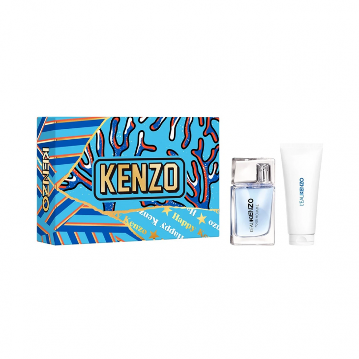 Set Cadou Kenzo L'Eau Pour Kenzo Homme Eau de Toilette Bărbați 30ml + Gel de Duș 75ml