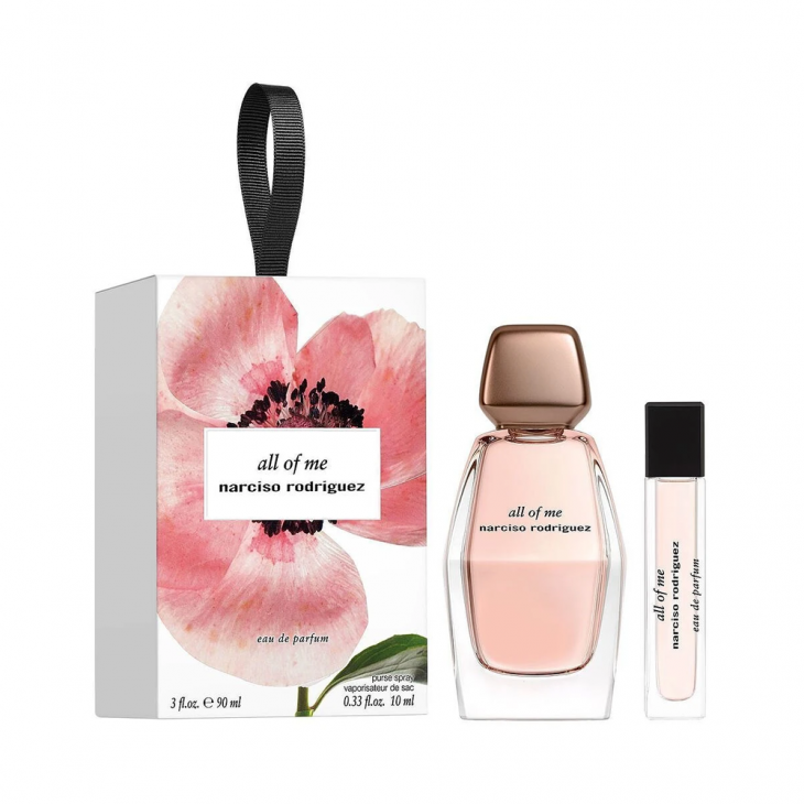 Narciso Rodriguez All Of Me Set Cadou Apă de Parfum Femei 90ml + Travel Spray 10ml