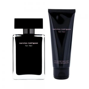 Narciso Rodriguez For Her Set Cadou Apă de Toaletă Femei 50ml + Cremă de Mâini 50ml