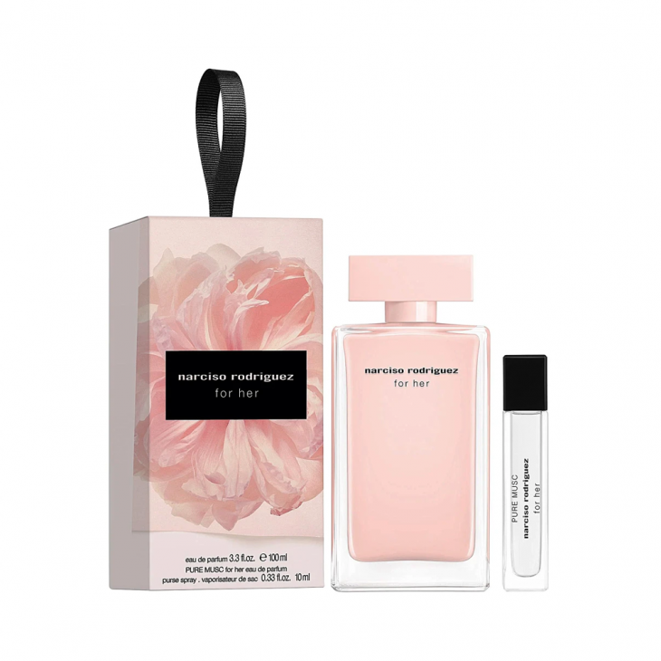 Set Cadou Narciso Rodriguez For Her EDP 100ml + Miniatură Pure Musc EDP 10ml